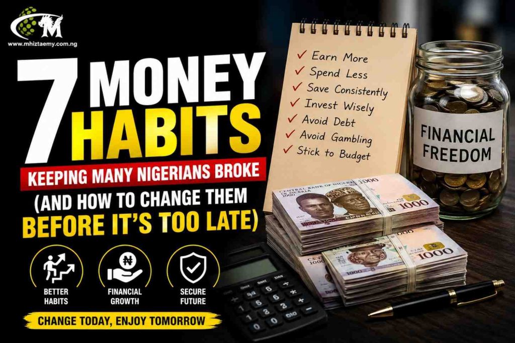 7 Money Habits Keeping Many Nigerians Broke and How to Change Them Before It's Too Late | Personal Finance Tips by MhiztaEmy