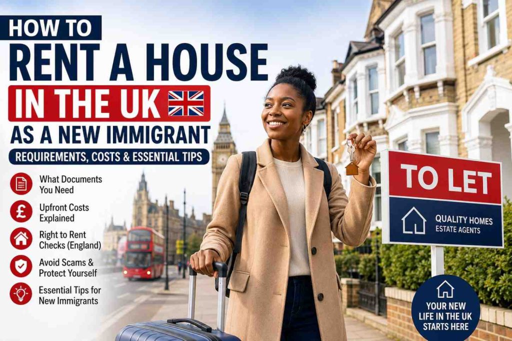 How to rent a house in the UK as a new immigrant in 2026